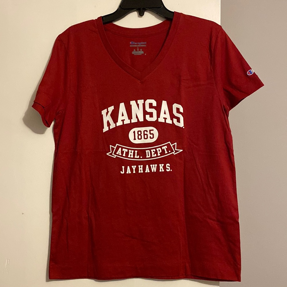 Champion Kansas Jayhawks Short Sleeve T-Shirt